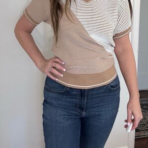 Rio & Rian Asymmetrical Knit Sweater – Women’s Large